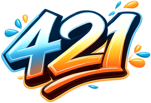 421